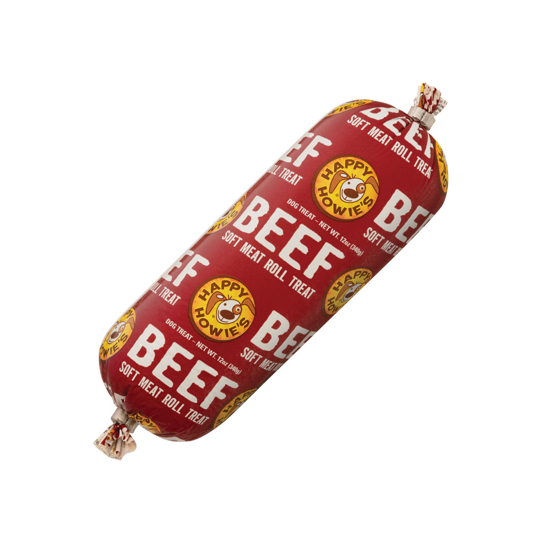 front of the 12 ounce beef soft meat roll