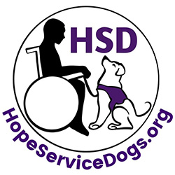 hope service dogs logo