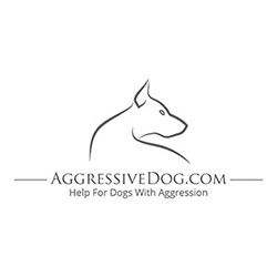 aggressive dog logo